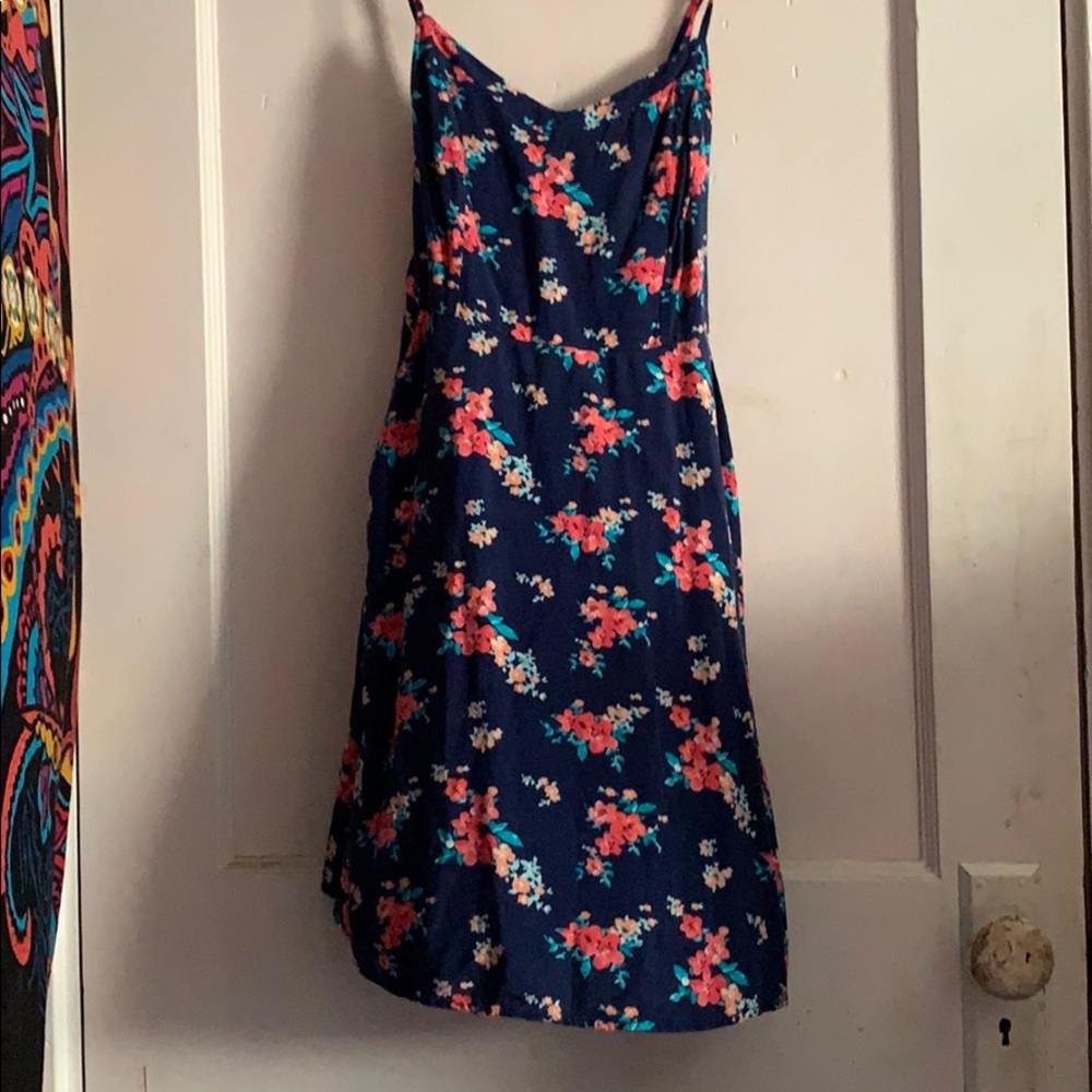 Floral Mini Dress- WITH POCKETS